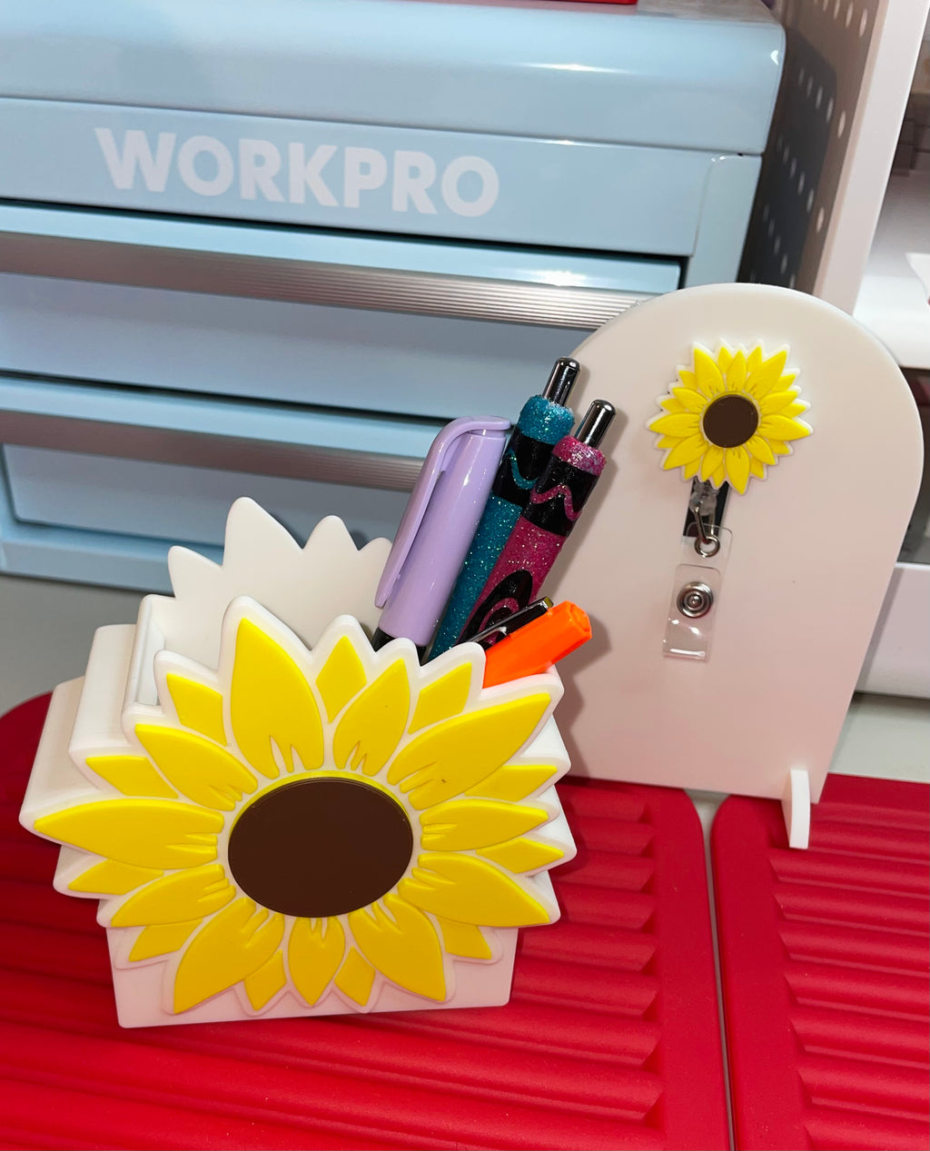 Sunflower pen/pencil holder