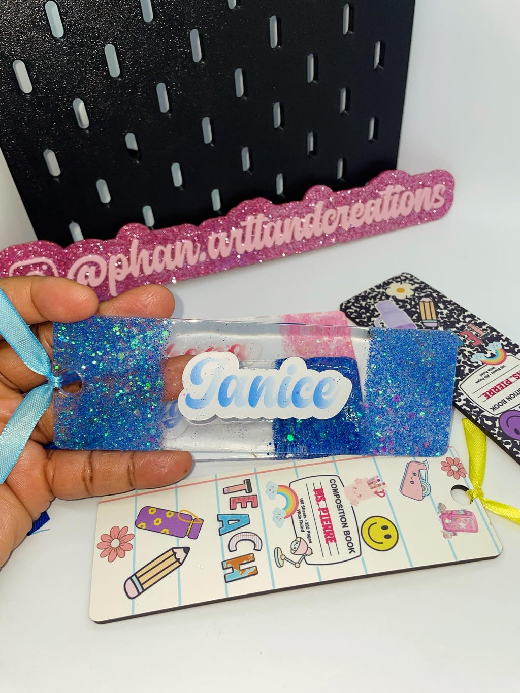 Custom Acrylic Bookmark.