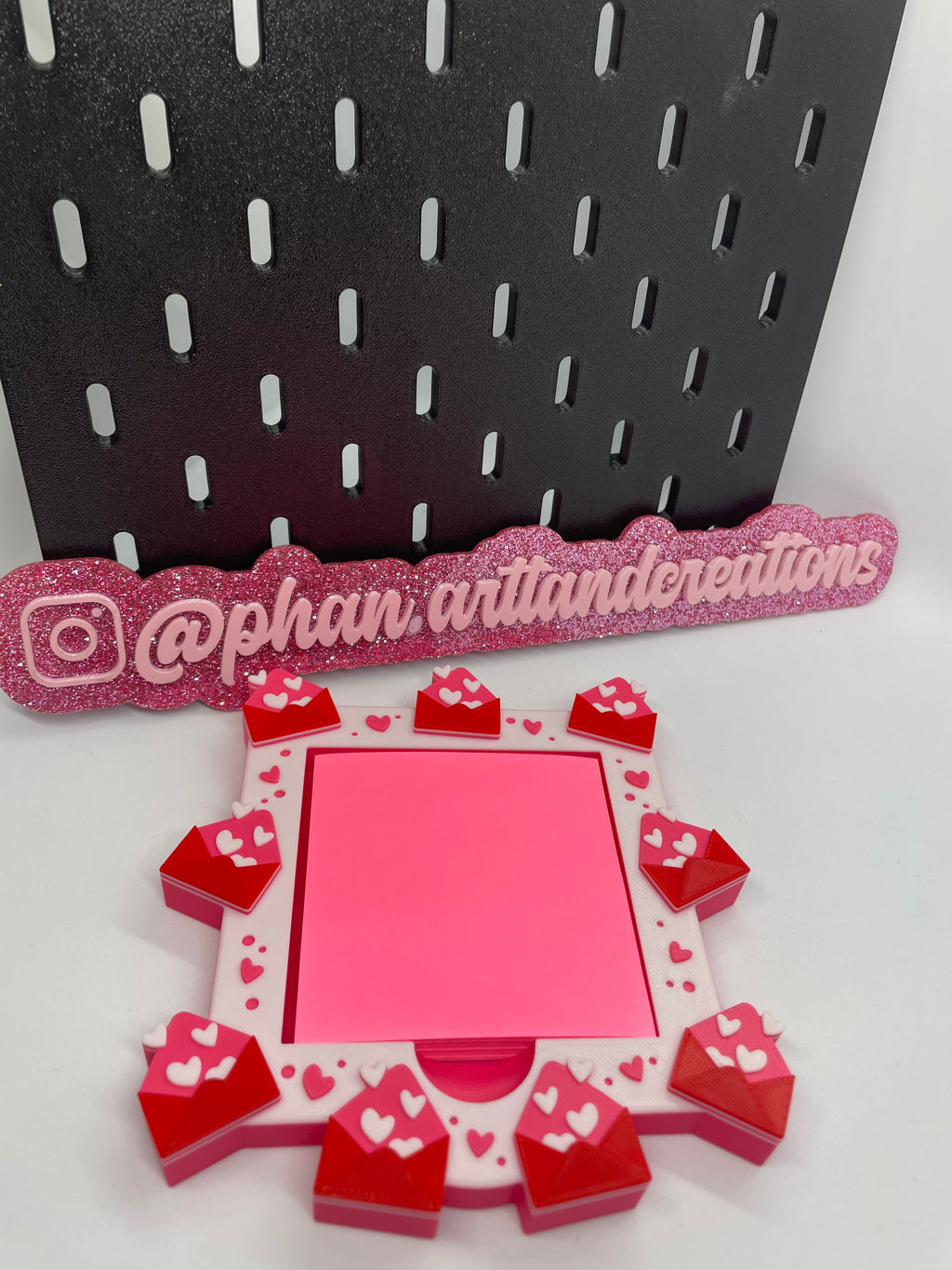 Love letter sticky note holder