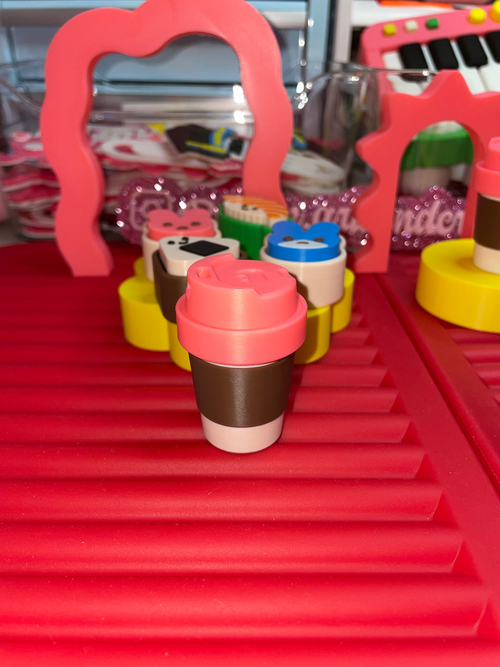 Coffee Clicker Keychain
