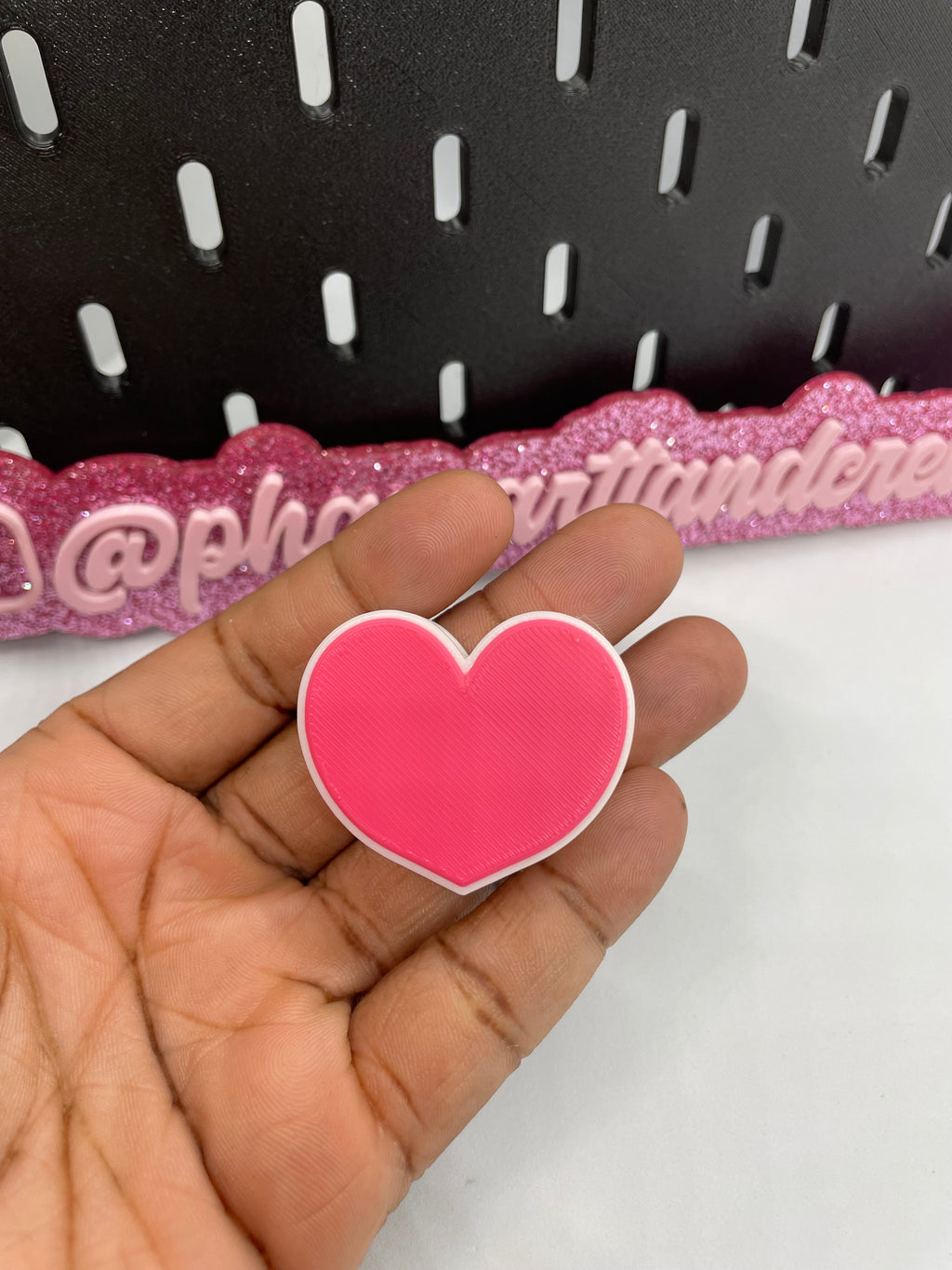 Heart straw topper