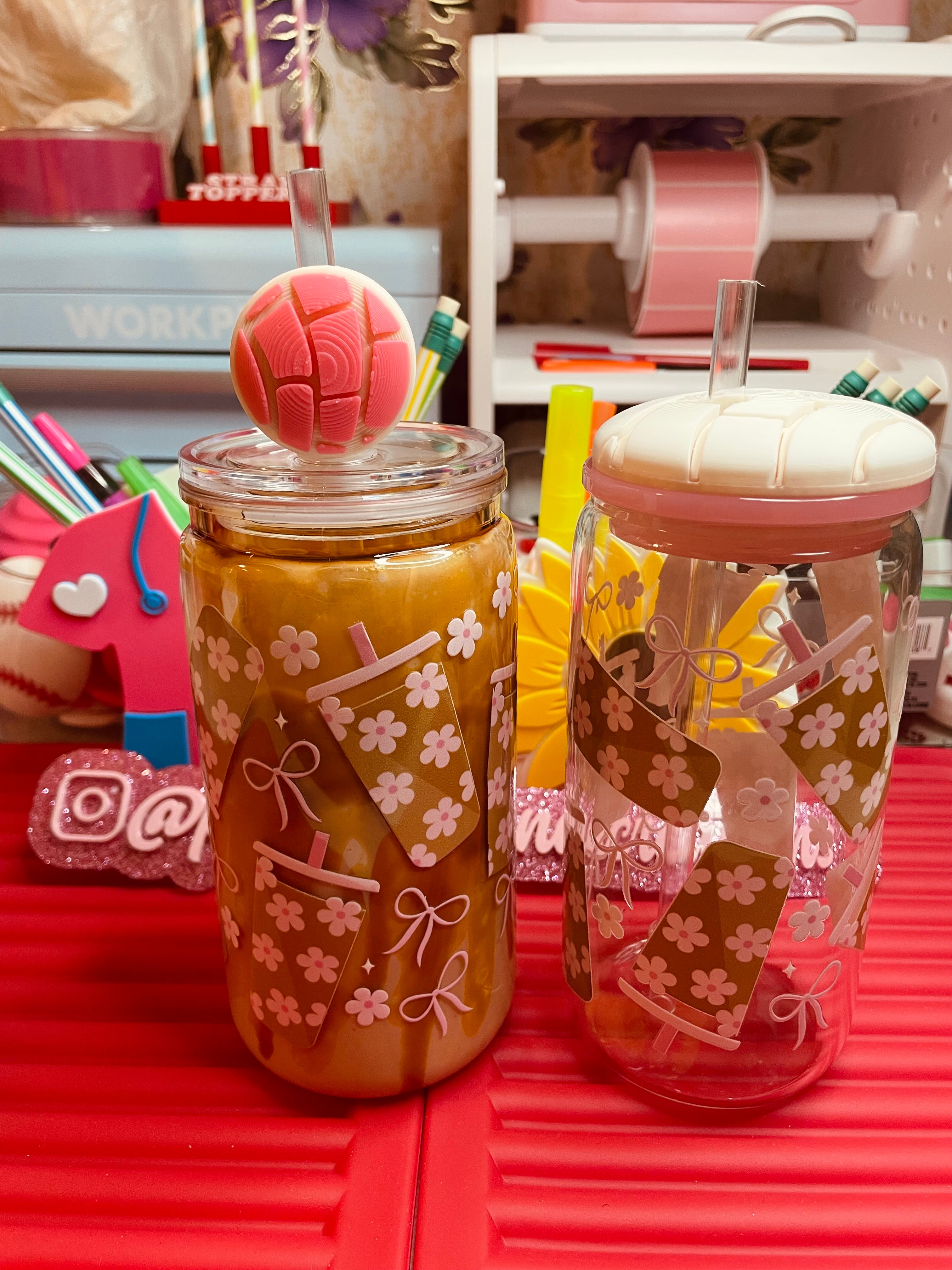 16oz coffee snowglobe cup