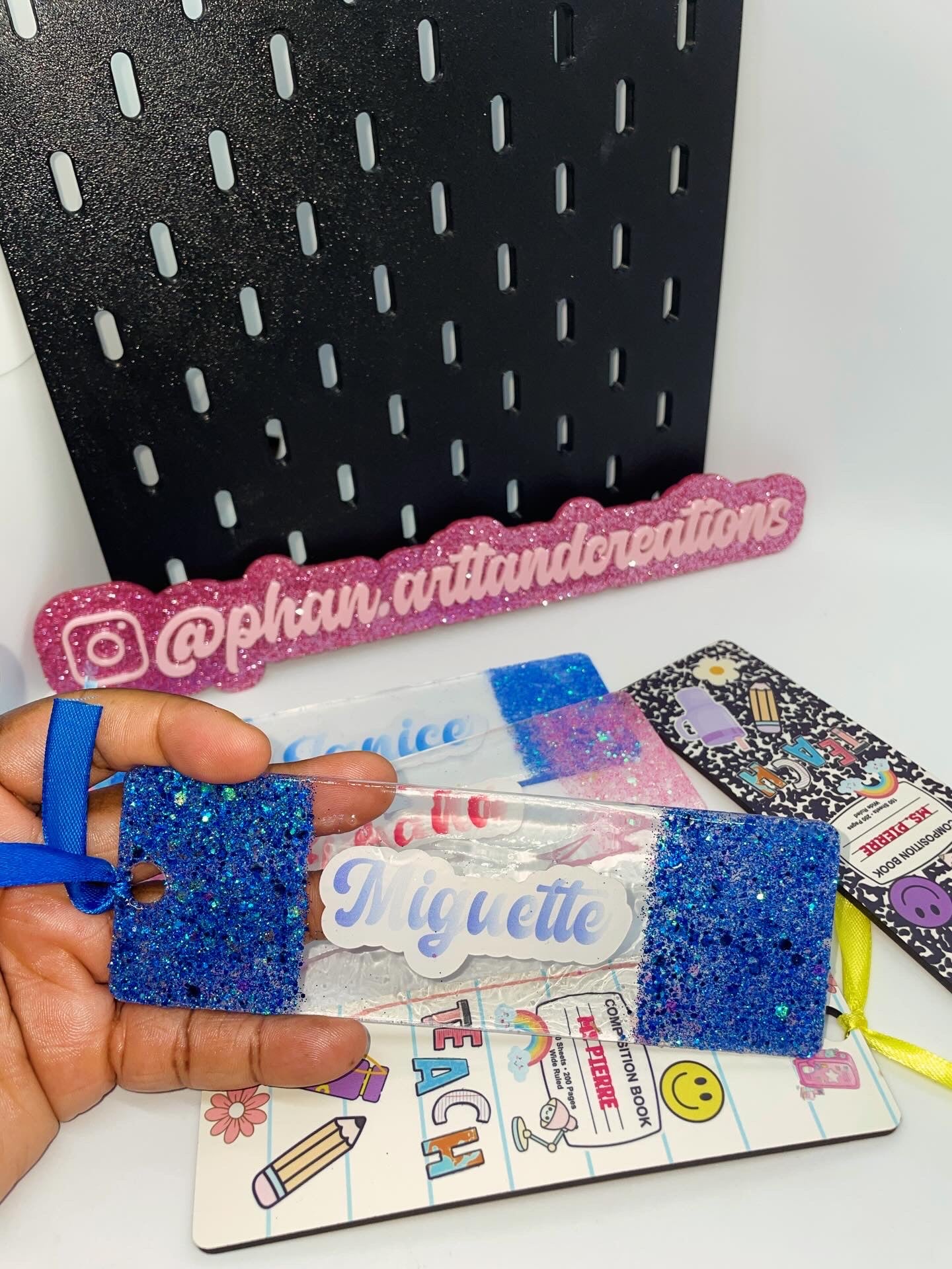 Custom Acrylic Bookmark.