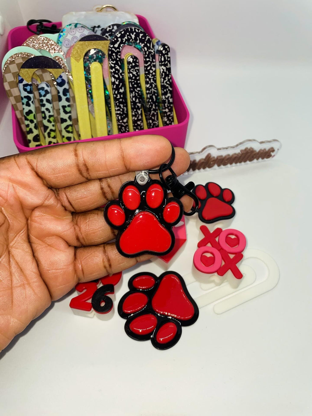 Paw NFC Keychain