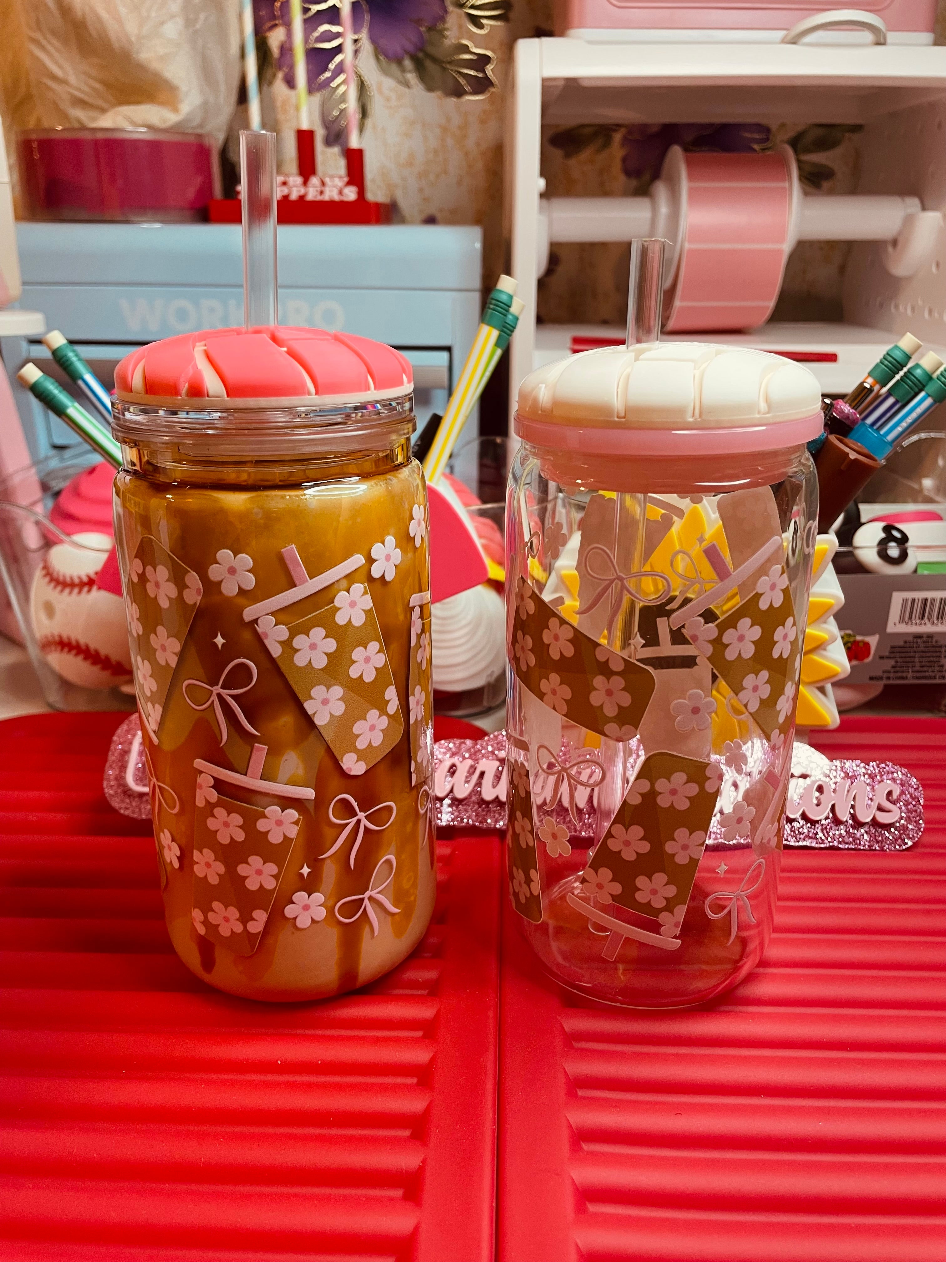 16oz coffee snowglobe cup