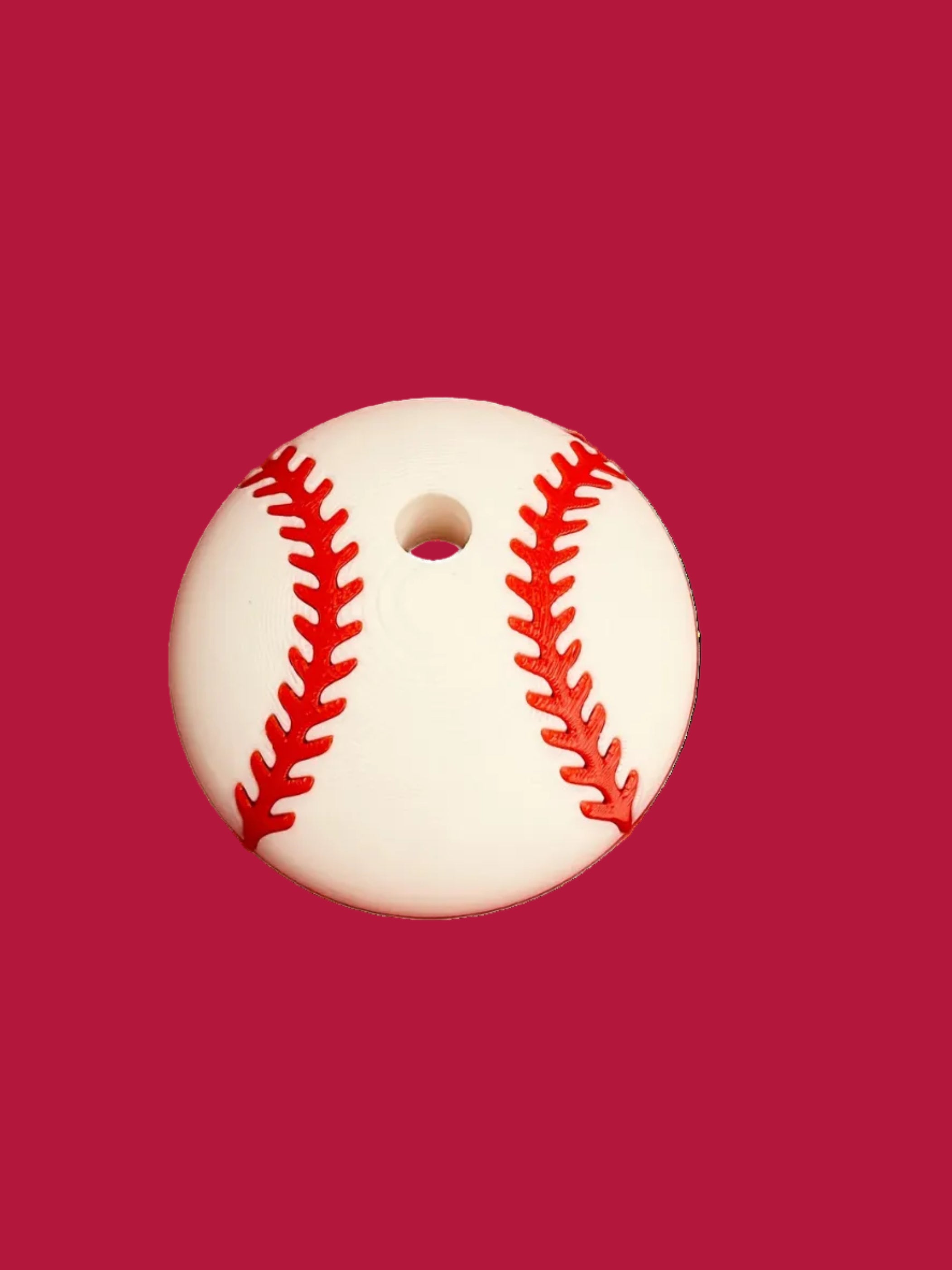 16oz Baseball lid topper