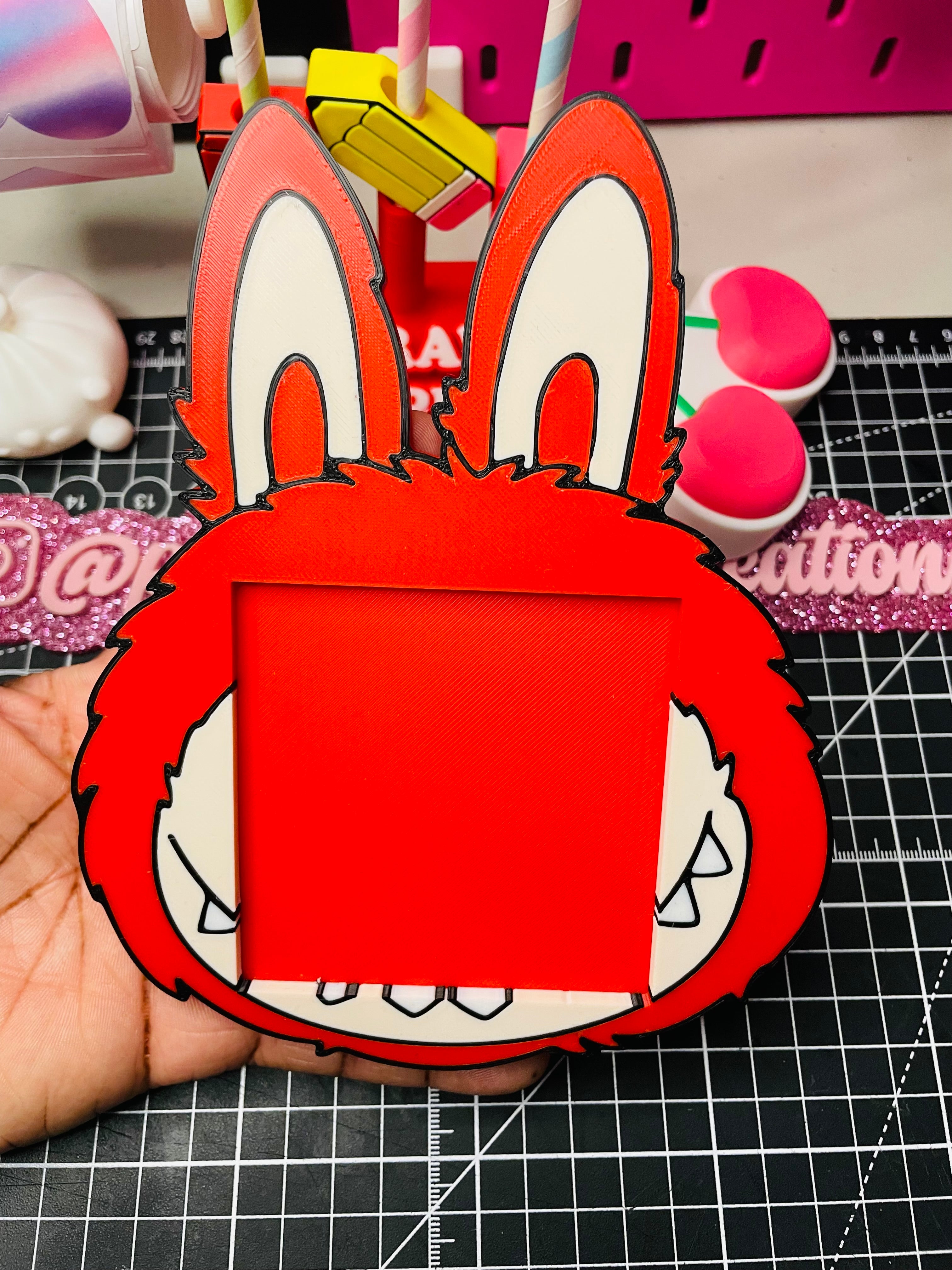 Cute monster sticky note holder