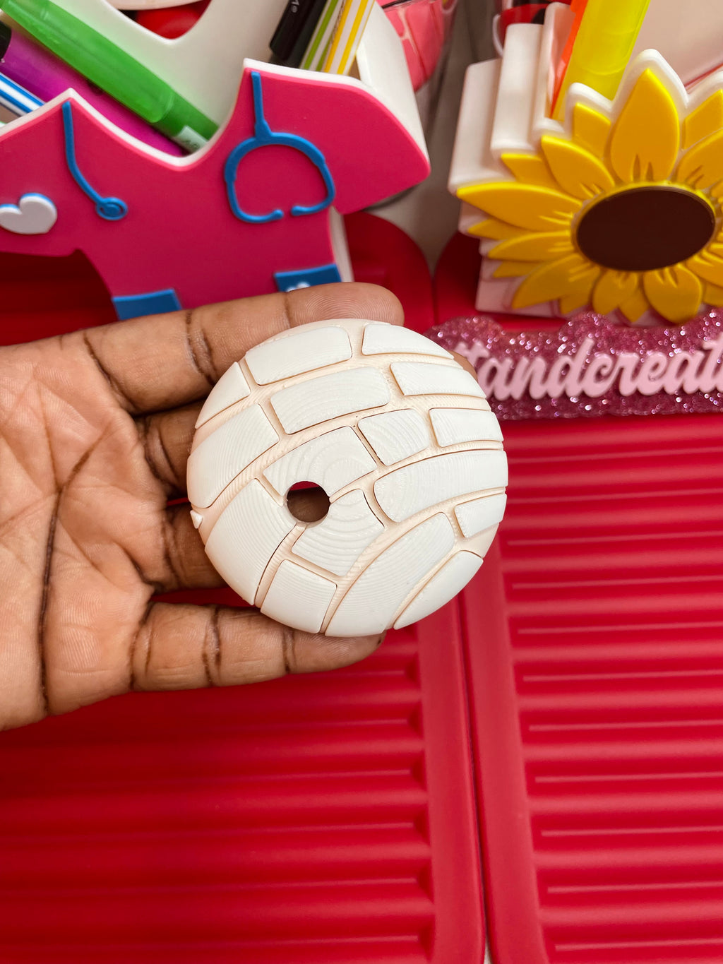 16oz concha lid topper