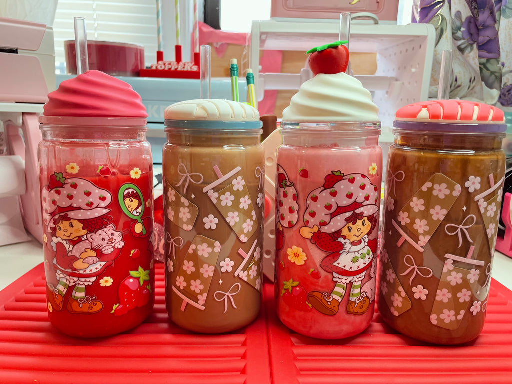 16oz coffee snowglobe cup