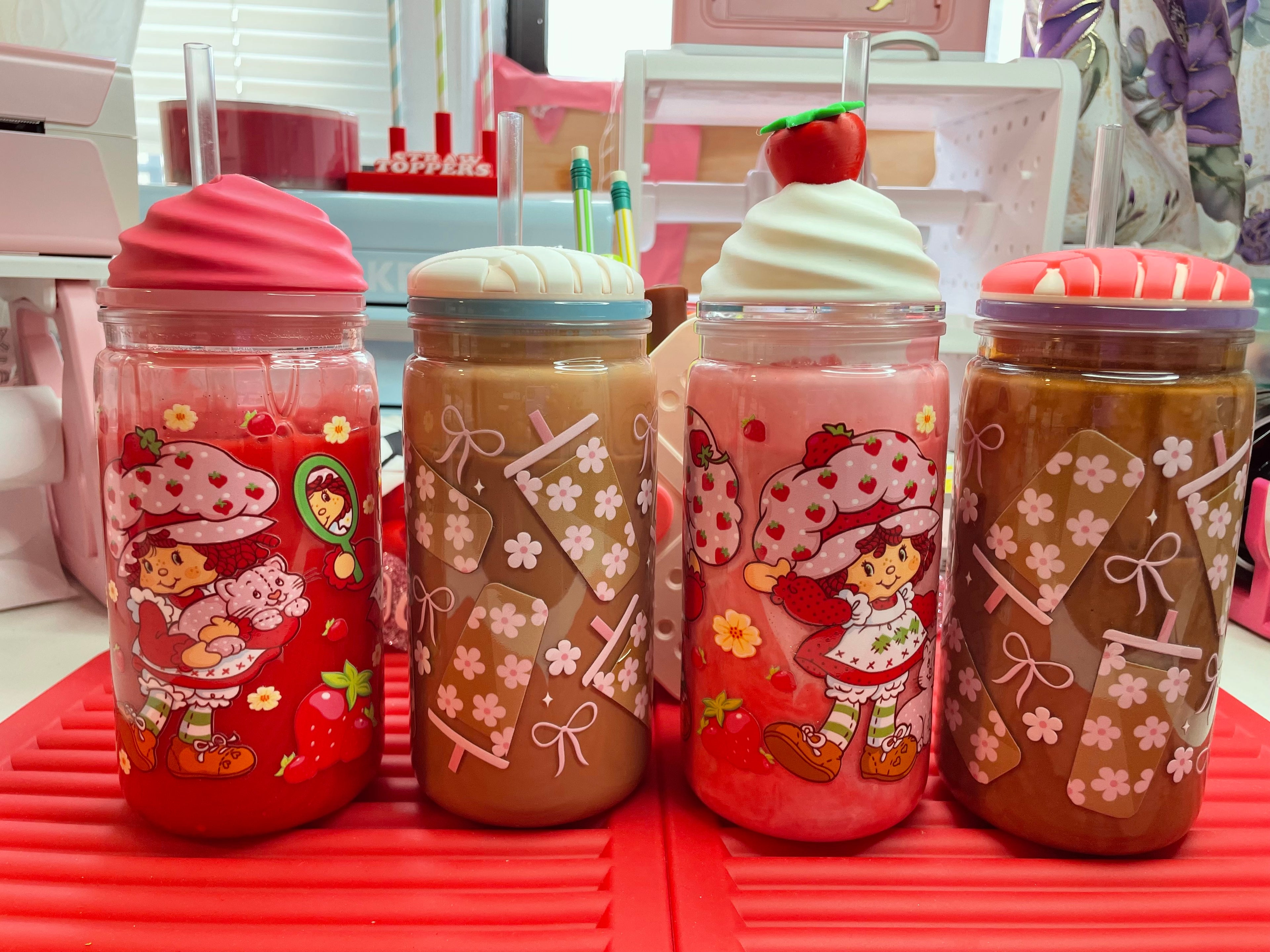 16oz coffee snowglobe cup
