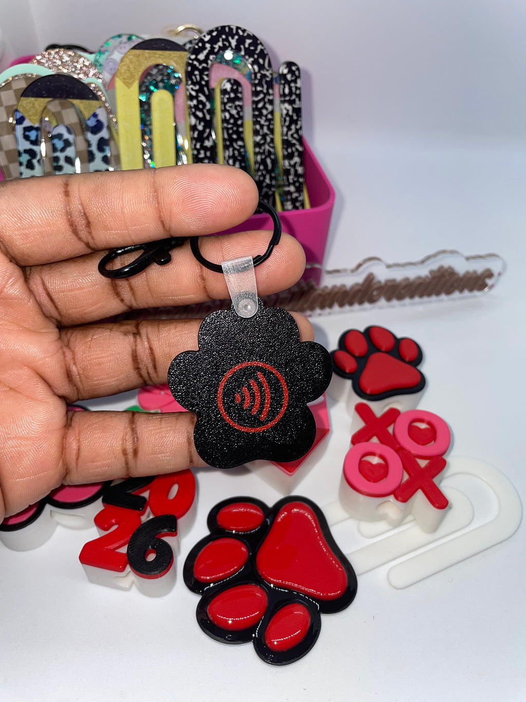 Paw NFC Keychain