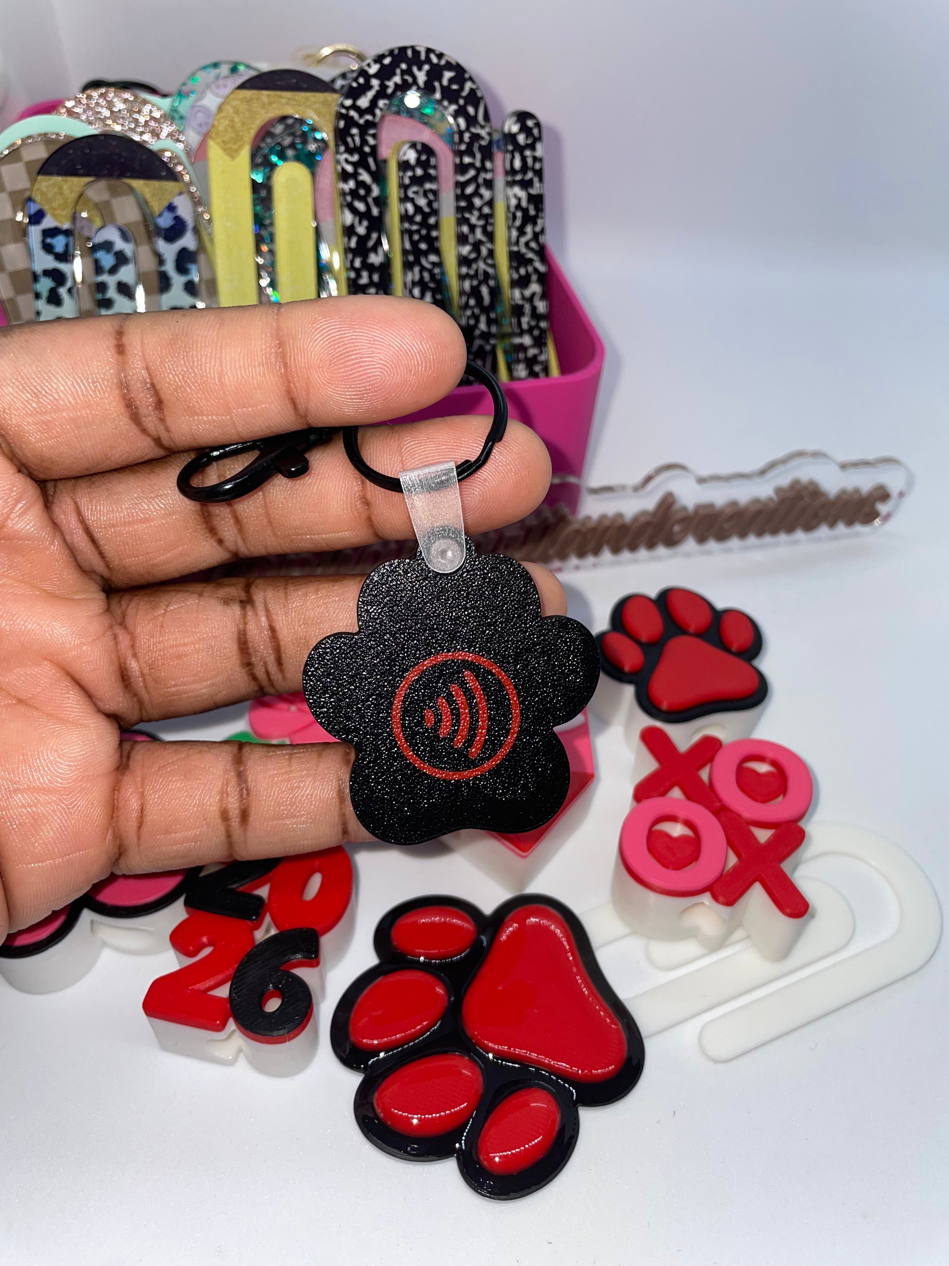 Paw NFC Keychain