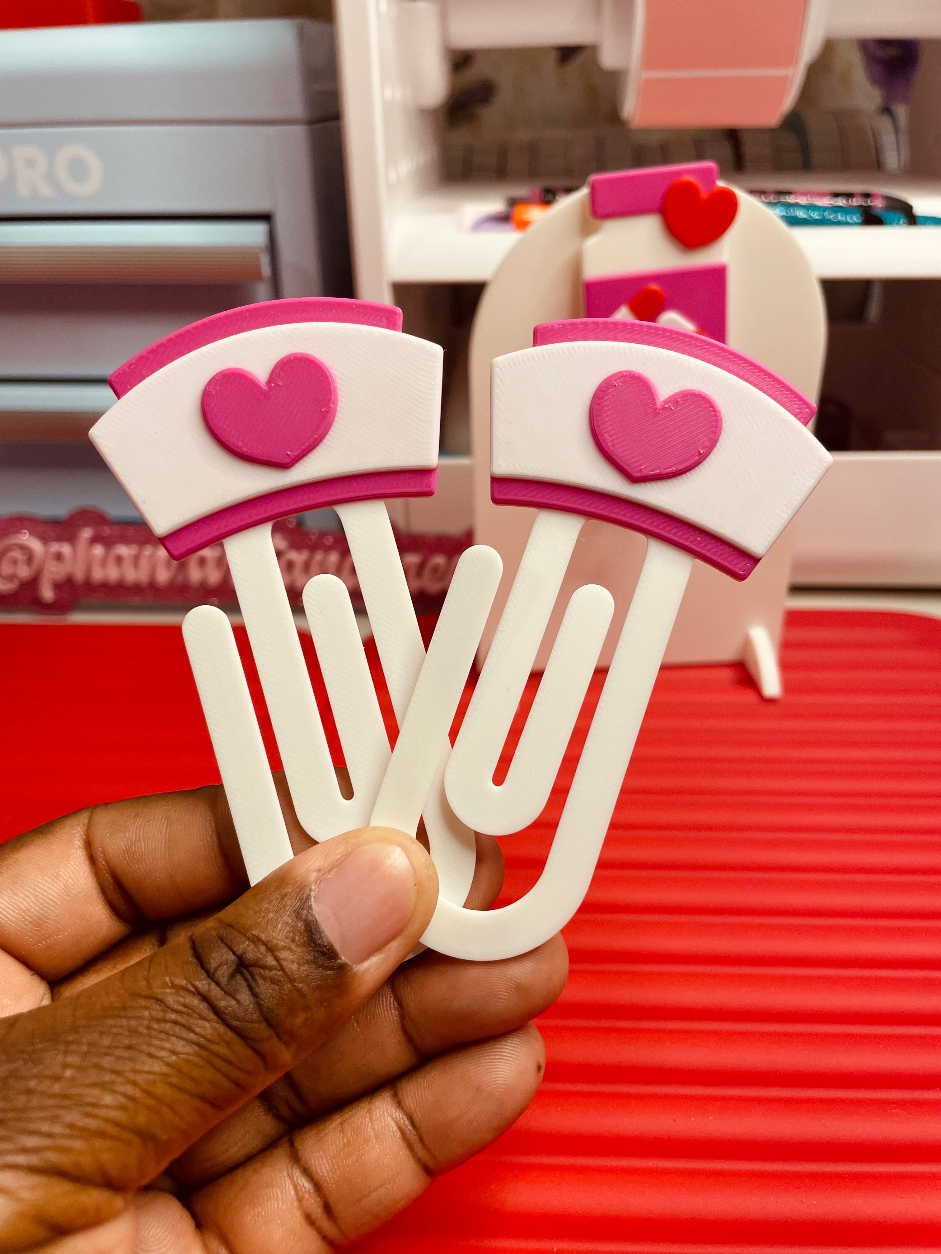 Nurse hat paperclip