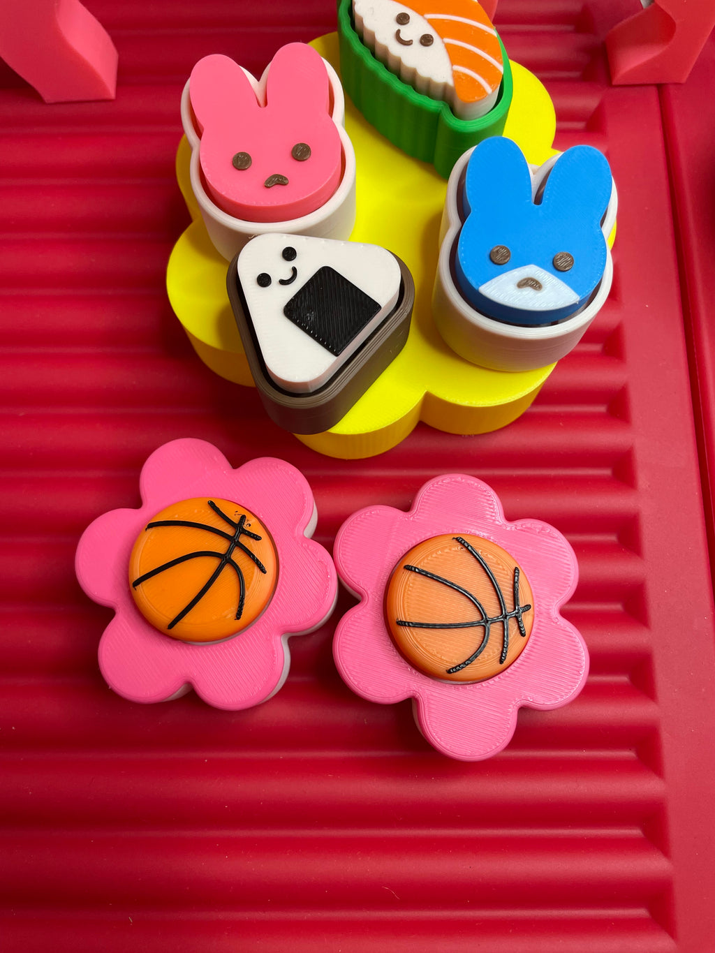 Flower basketball clicker