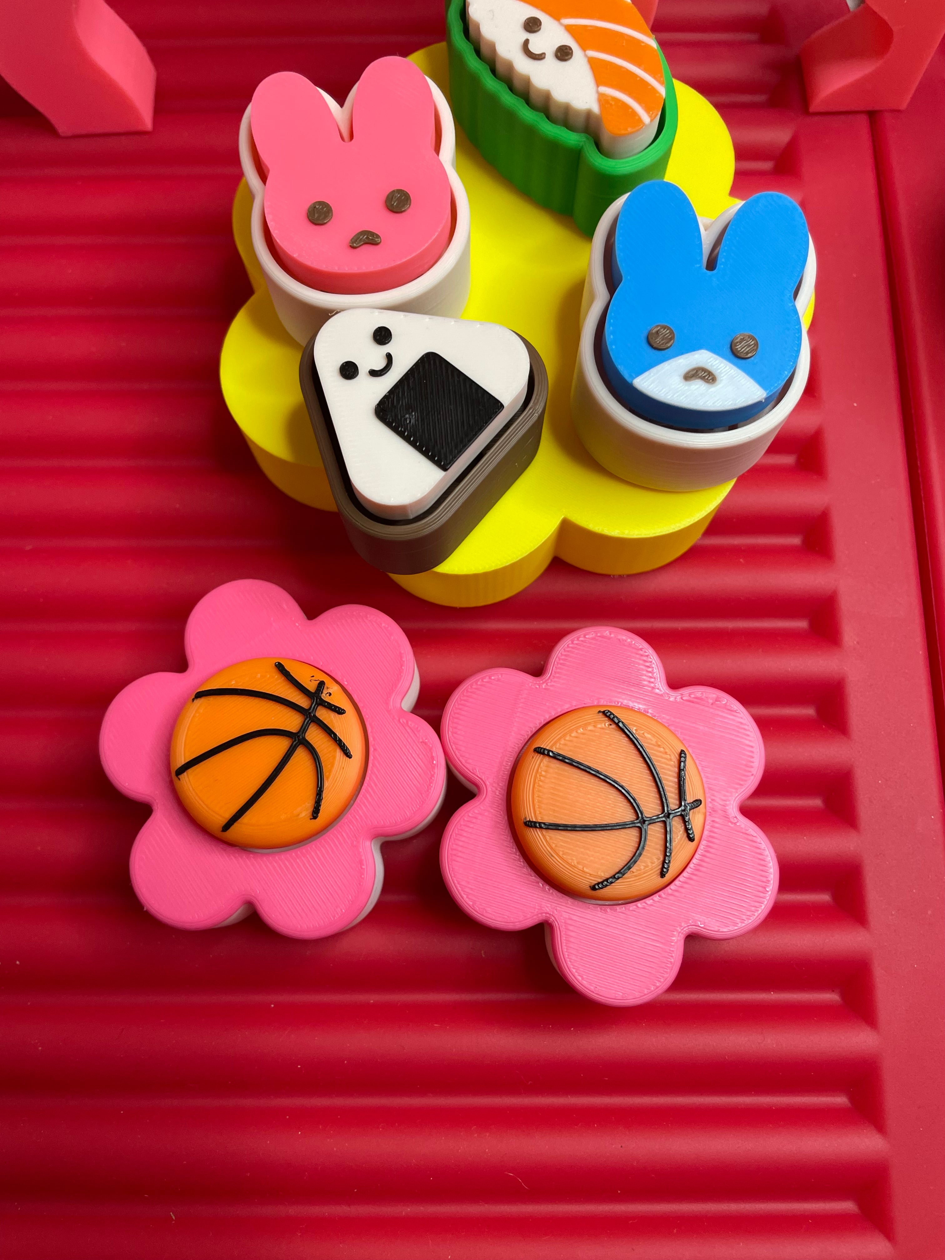 Flower basketball clicker