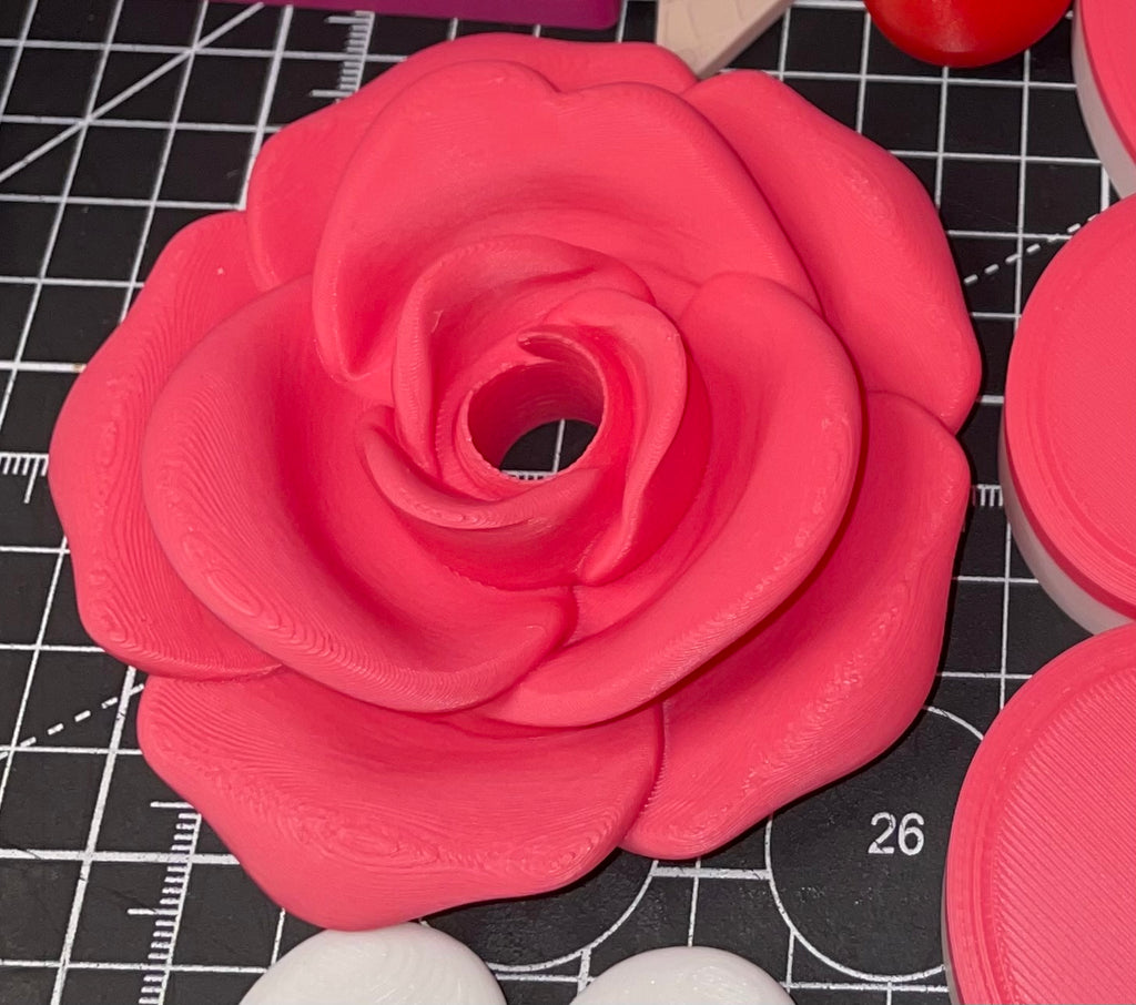16oz rose lid topper