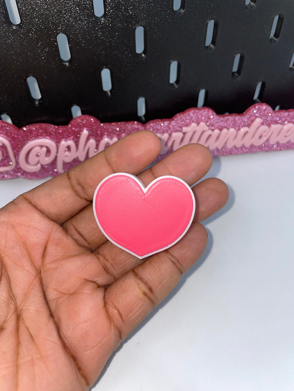Heart straw topper
