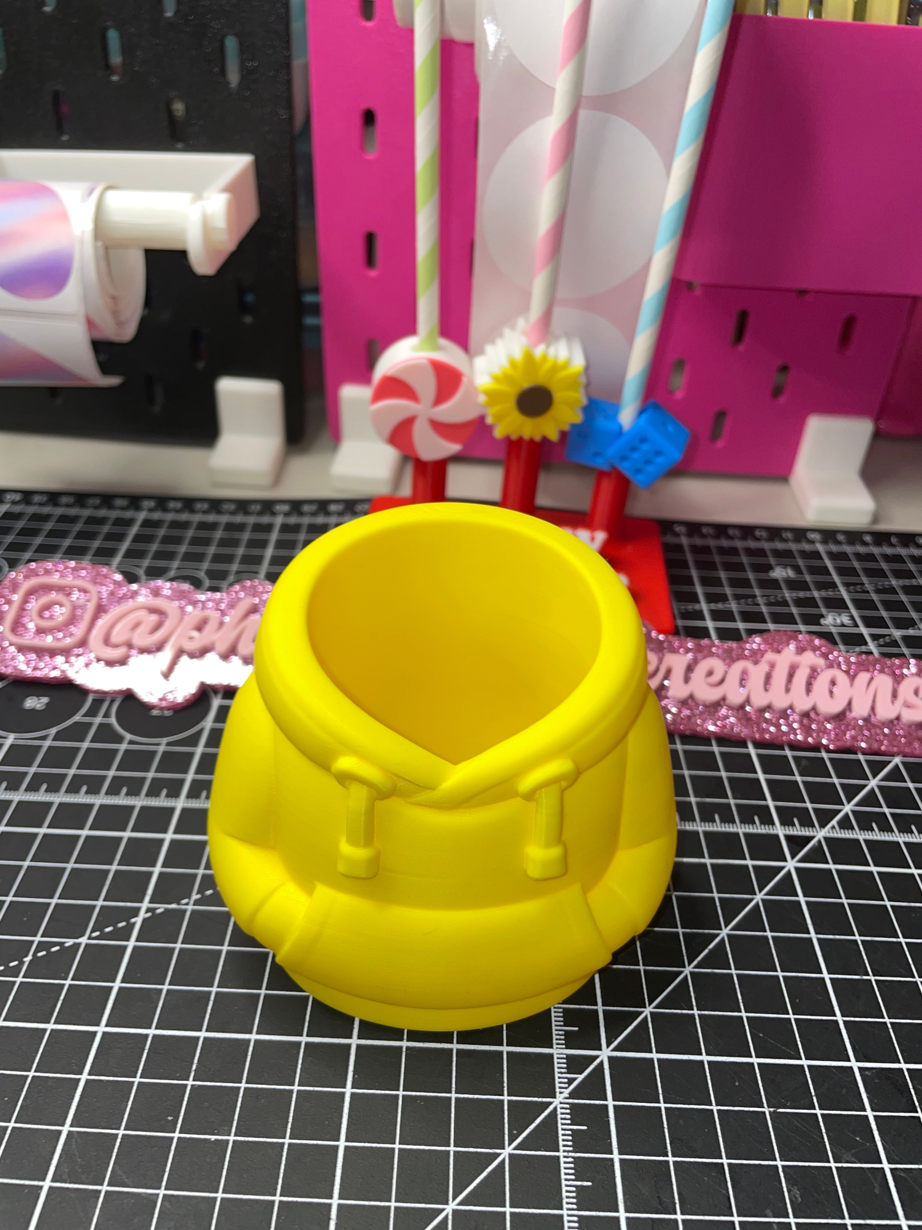 Hoodie pen/pencil holder