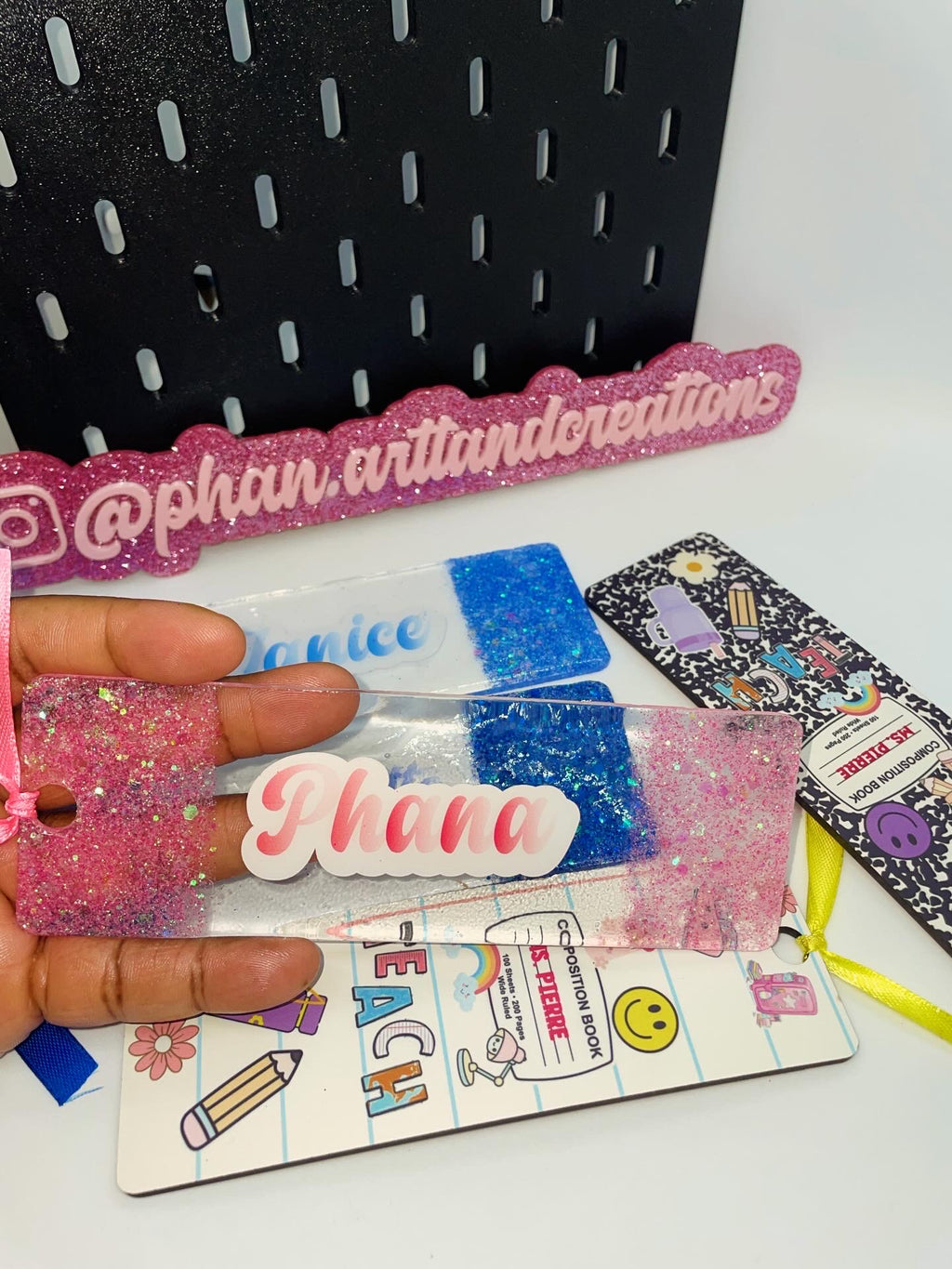 Custom Acrylic Bookmark.