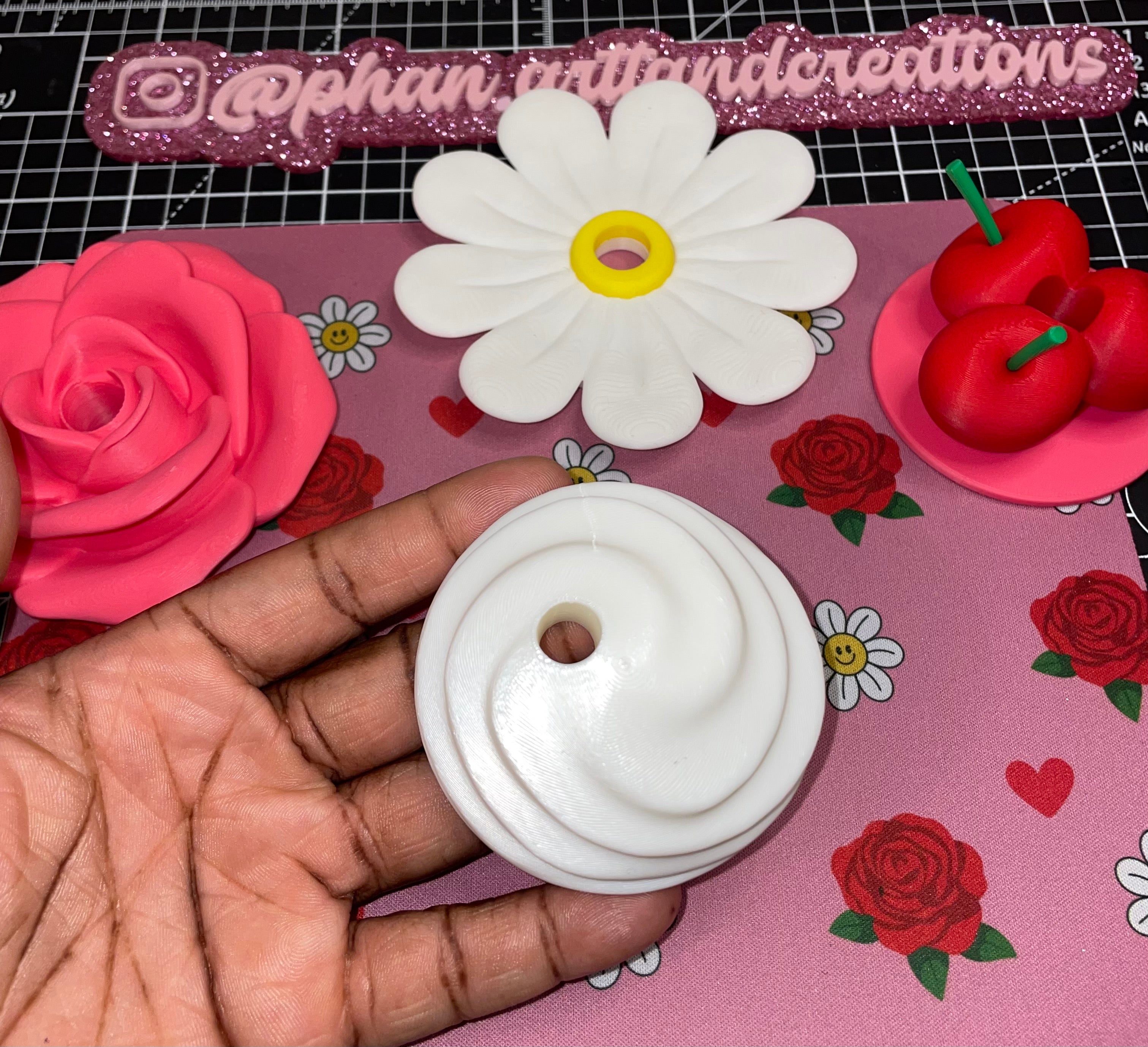 16oz whip cream lid topper (version 2)