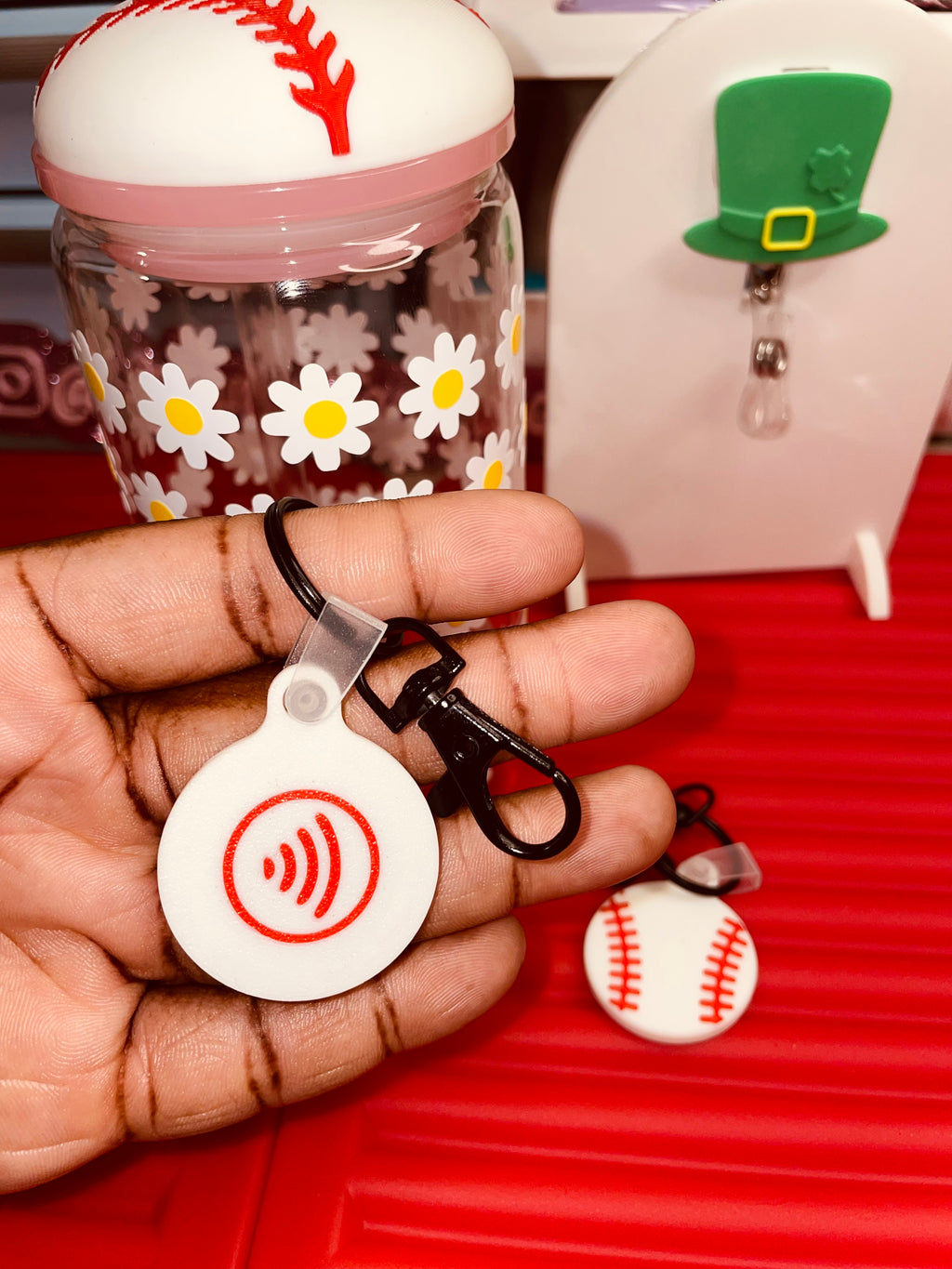Baseball NFC Keychain