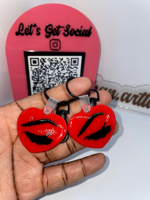 Brow & Lash NFC Keychain