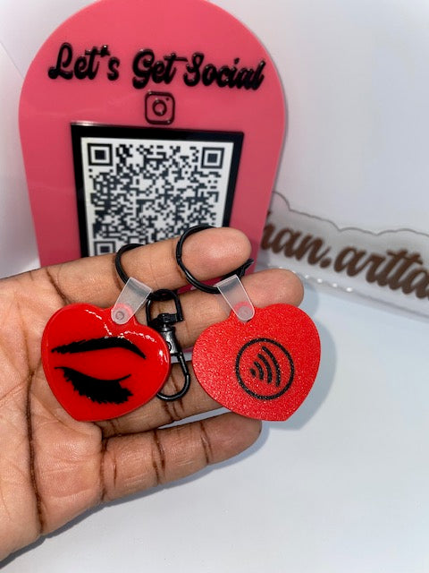 Brow & Lash NFC Keychain