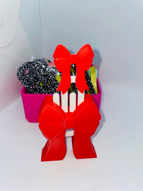 Coquette bow paperclip