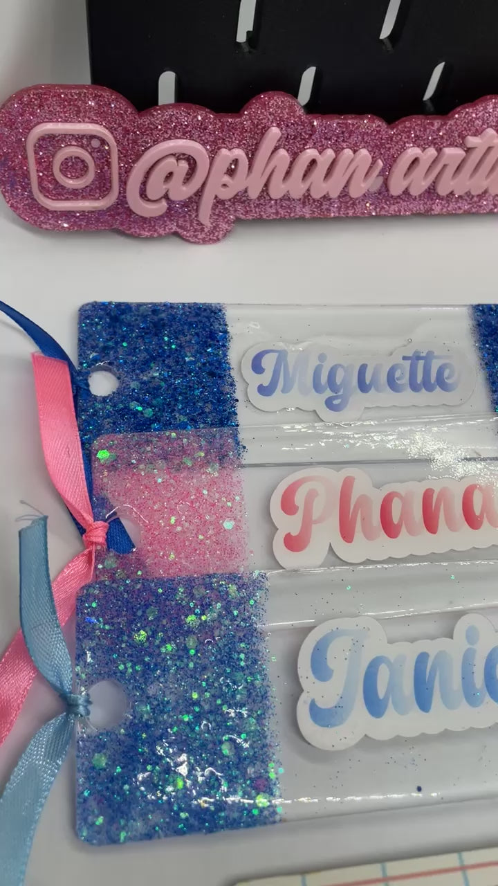 Custom Acrylic Bookmark.